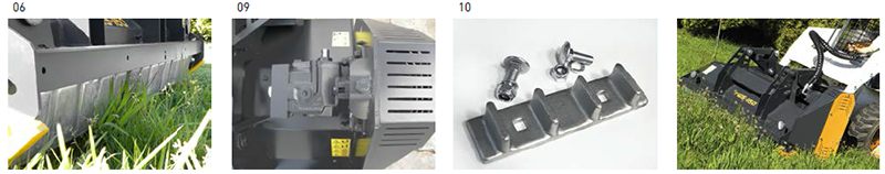 Skidsteer Mulcher Skidsteer Mulcher