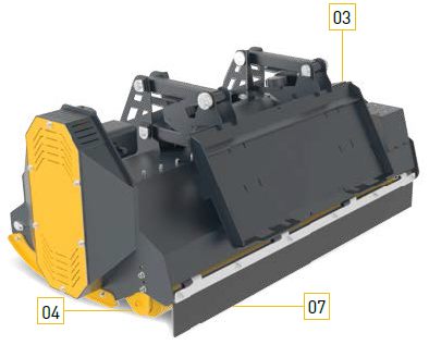 Skidsteer Mulcher Skidsteer Mulcher