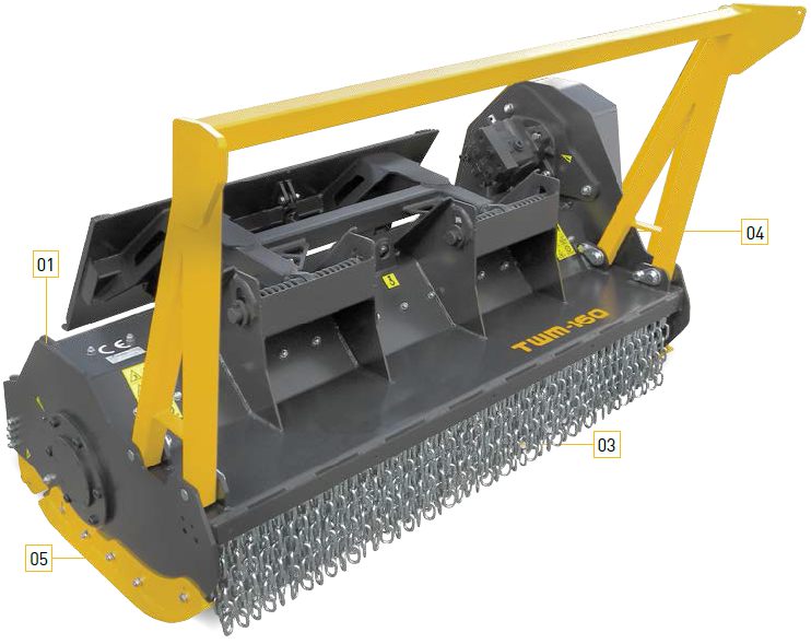 Skidsteer Mulcher Skidsteer Mulcher